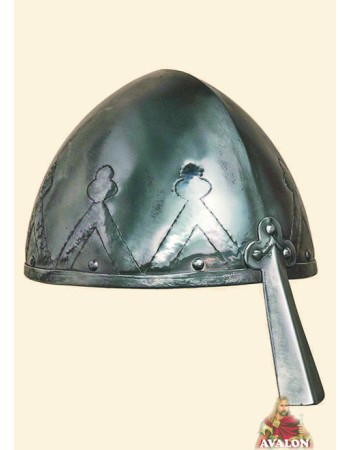 Casque Médiéval - Cervelière à Nasal