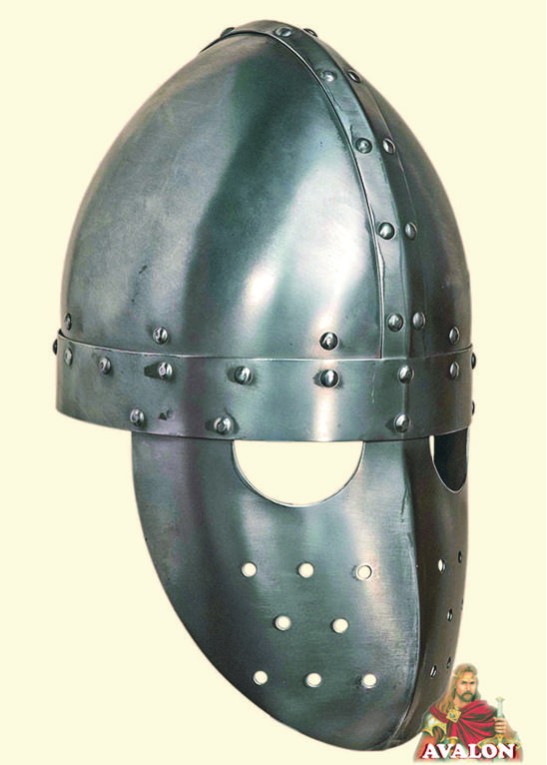 Casque Médiéval - Cervelière à Facial
