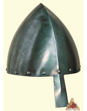 Casque Conique à Nasal - Casque Médiéval