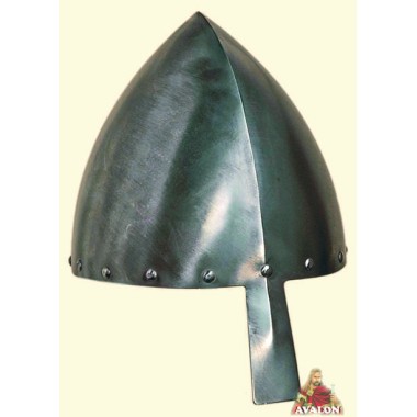 Casque Conique à Nasal - Casque Médiéval
