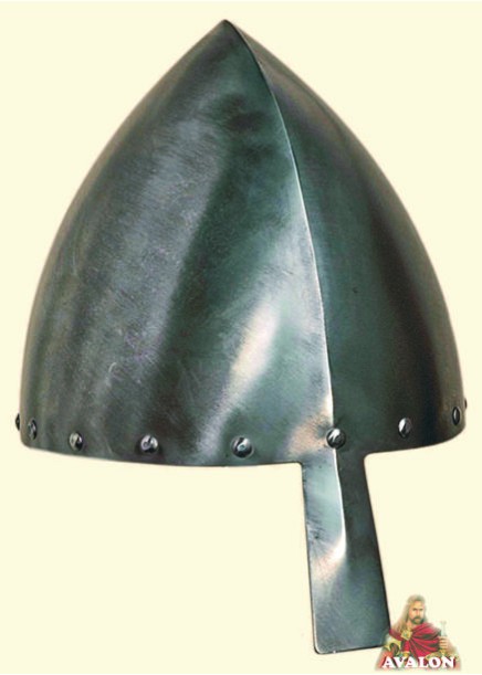 Casque Conique à Nasal - Casque Médiéval