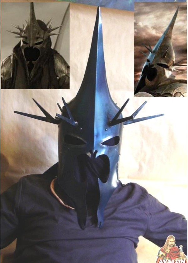 Casque Roi-Sorcier d'Angmar