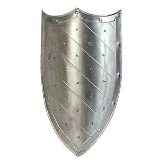 Bouclier médiéval avec trois points