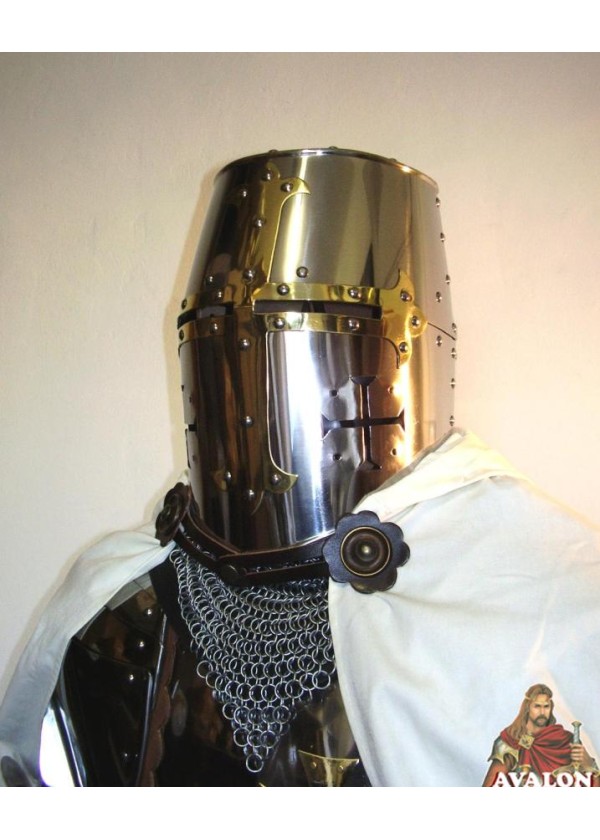 Armure Templier Fonctionnelle en acier inoxydable