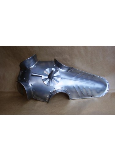 Chamfron, Armure de cheval médiéval