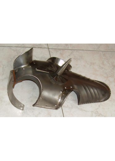 Chamfron, Armure de cheval médiéval