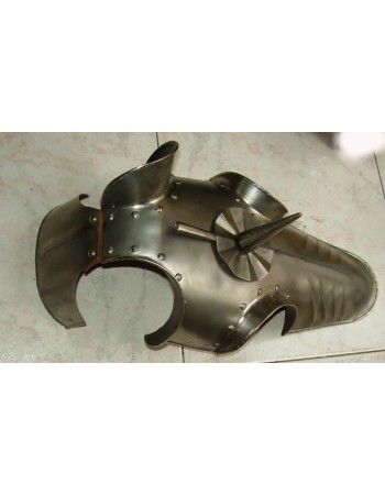 Chamfron, Armure de cheval médiéval