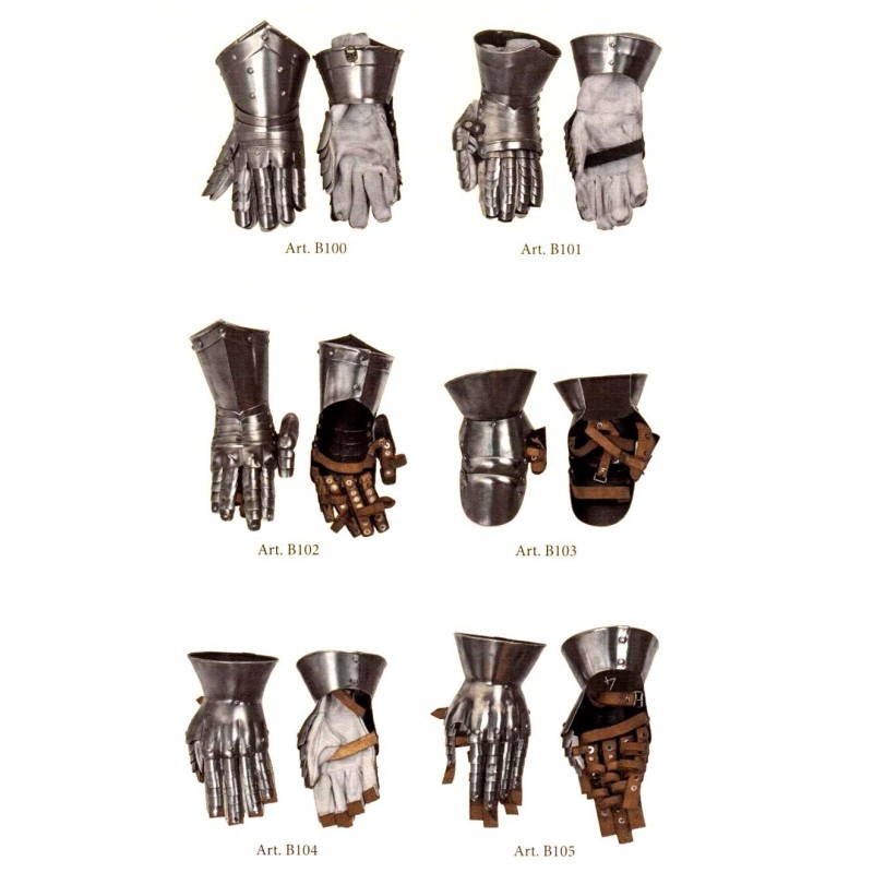 Gantelets Médiévaux