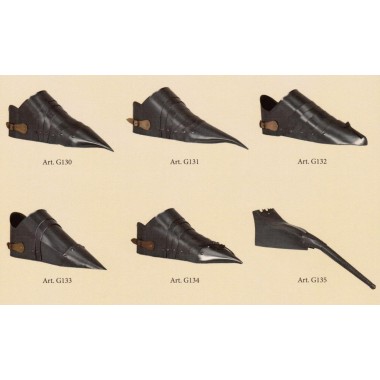 Sabatons médiévaux articulés