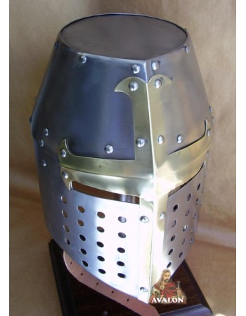 Heaume templier, Heaume Templier Croisé