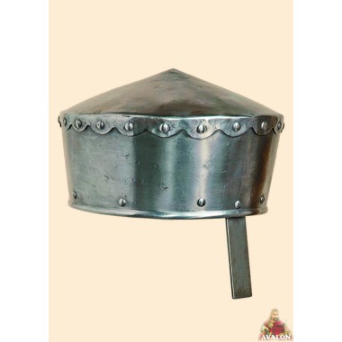 Heaume à Timbre Plat - Casque cylindrique