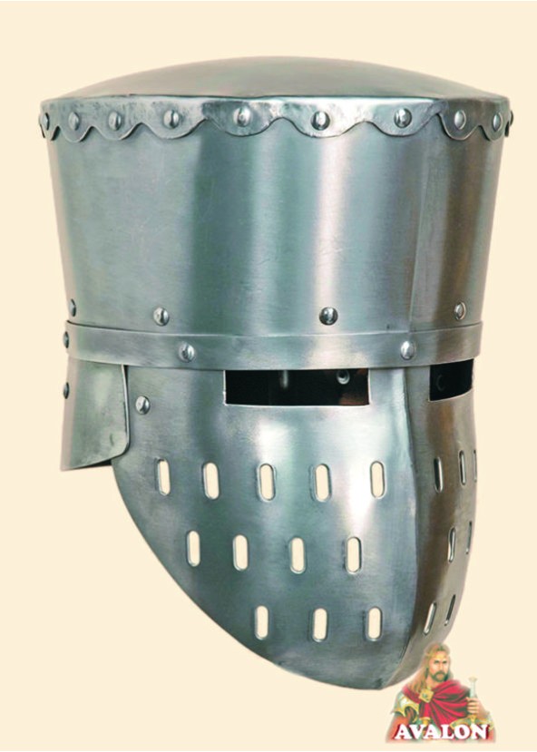 Heaume à Timbre Plat - Casque Cylindrique