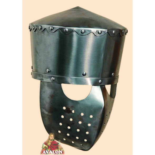 Grand casque médiéval