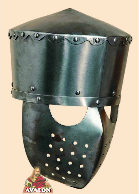 Grand casque médiéval