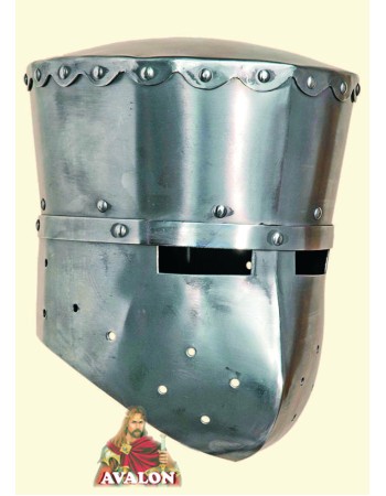 Heaume de Croisé - Heaume à timbre Plat
