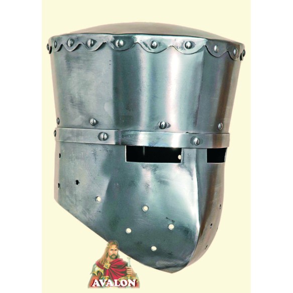 Heaume de Croisé - Heaume à timbre Plat
