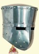 Heaume de Croisé - Heaume à timbre Plat
