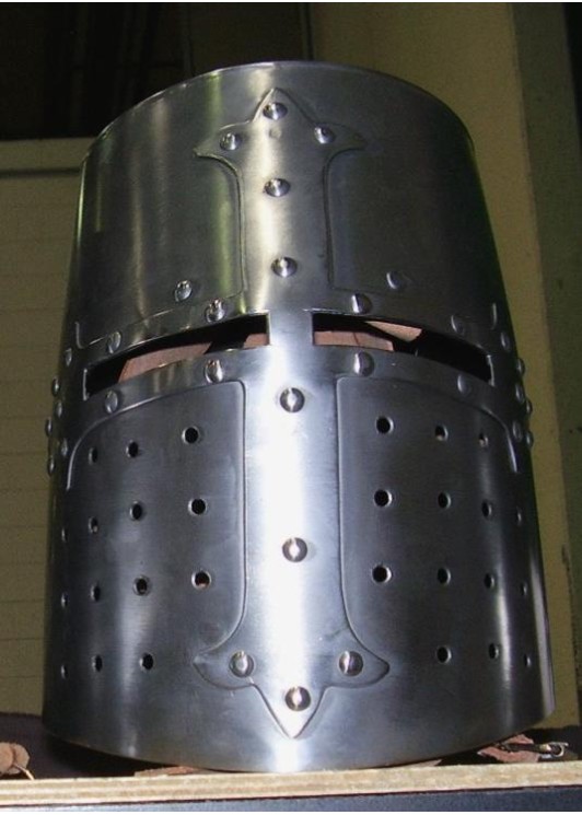 Casque Templier - Heaume médiéval