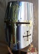Casque Templier - acier inoxydable