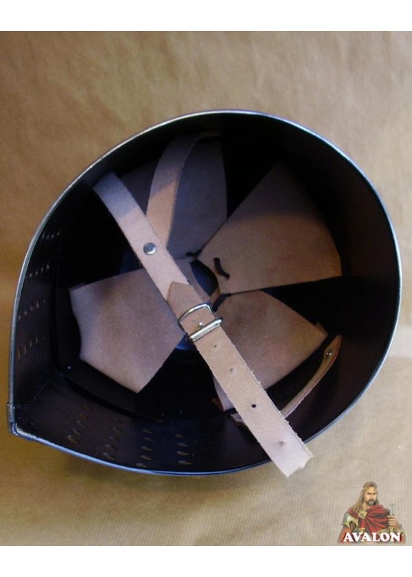 Casque Croisé - Grand Heaume Médiéval 