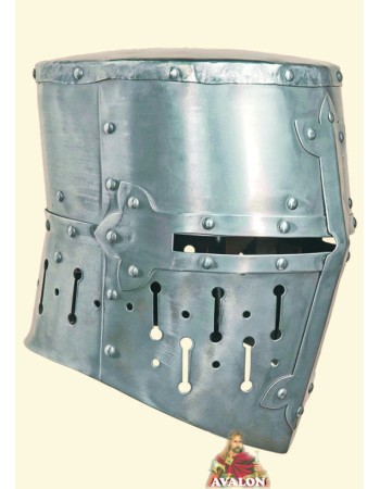 Casque Templier - Grand Heaume Médiéval
