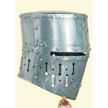 Casque Templier - Grand Heaume Médiéval