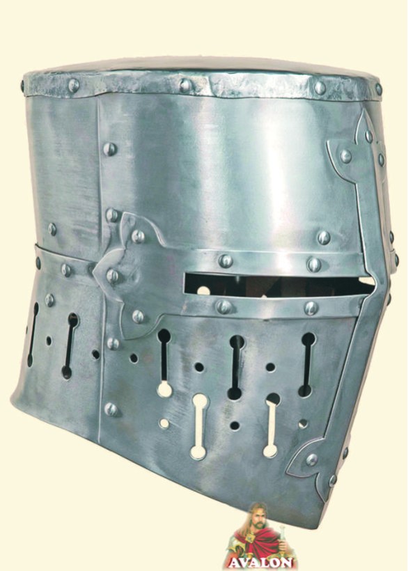 Casque Templier - Grand Heaume Médiéval