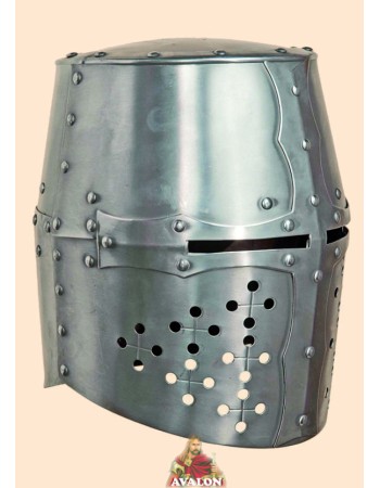 Grand Heaume Médiéval - Casque de Croisé