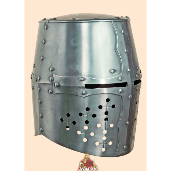 Grand Heaume Médiéval - Casque de Croisé