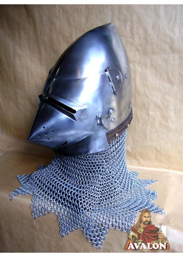 Casque Bassinet Médiéval à bec