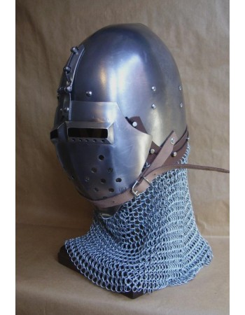 Casque Bassinet Klappvisor - Casque de Combat
