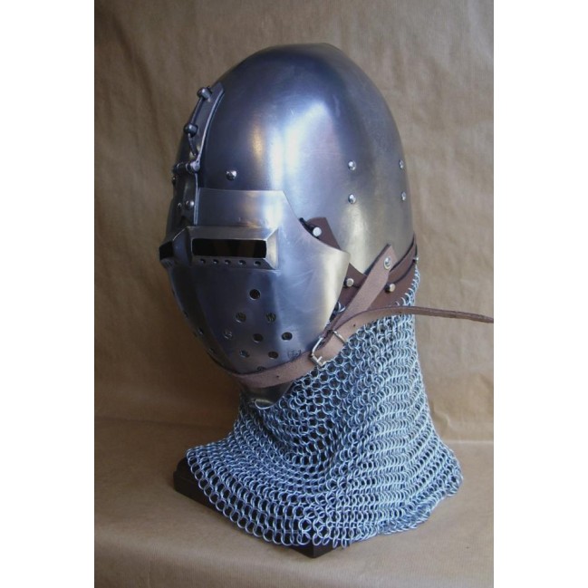 Casque Bassinet Klappvisor - Casque de Combat