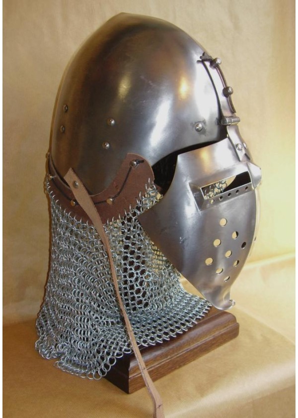Casque Bassinet Klappvisor - Casque de Combat