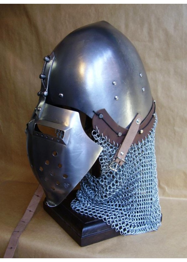 Casque Bassinet Klappvisor - Casque de Combat