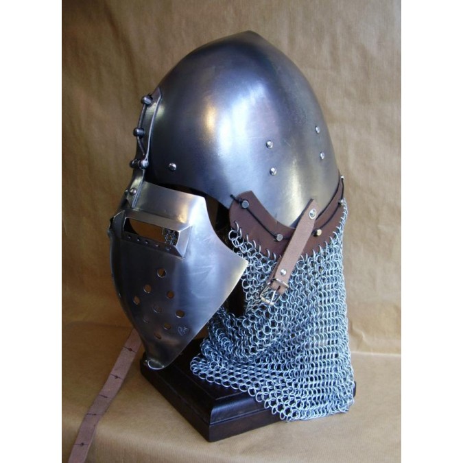 Casque Bassinet Klappvisor - Casque de Combat