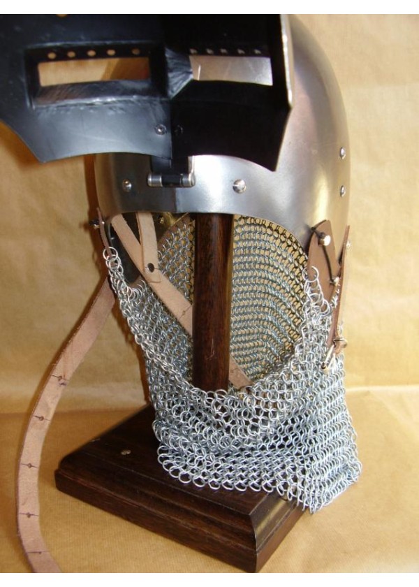 Casque Bassinet Klappvisor - Casque de Combat