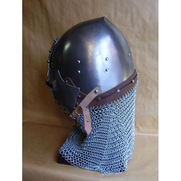 Casque Bassinet Klappvisor - Casque de Combat