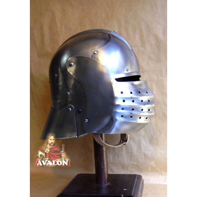 Casque Salade Soufflet - Casques Médiévaux