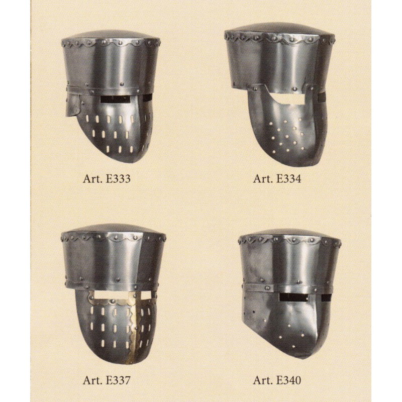 Heaume à Timbre Plat - Casque cylindrique