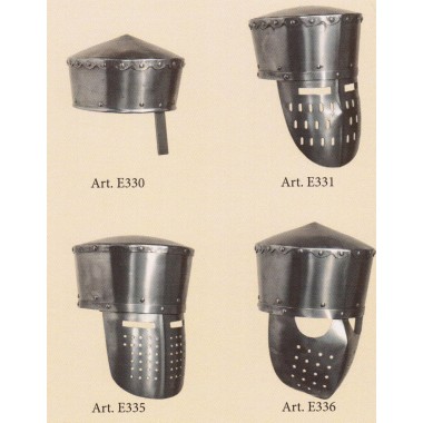 Heaume à Timbre Plat - Casque cylindrique