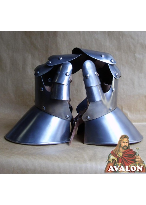 Mitons d'armure médiévaux