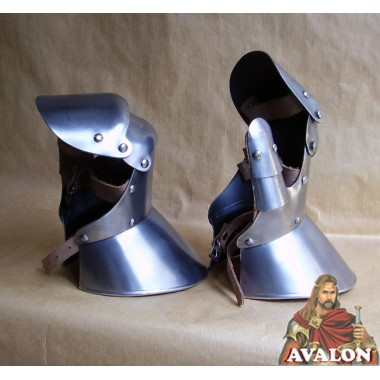 Mitons d'armure médiévaux