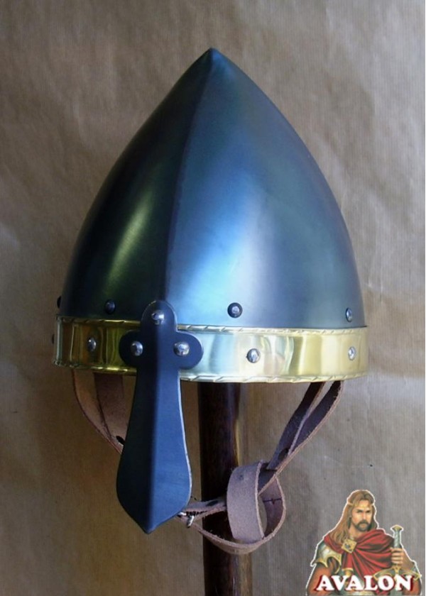 Casque Viking Conique à Nasal