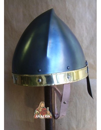Casque Viking Conique à Nasal