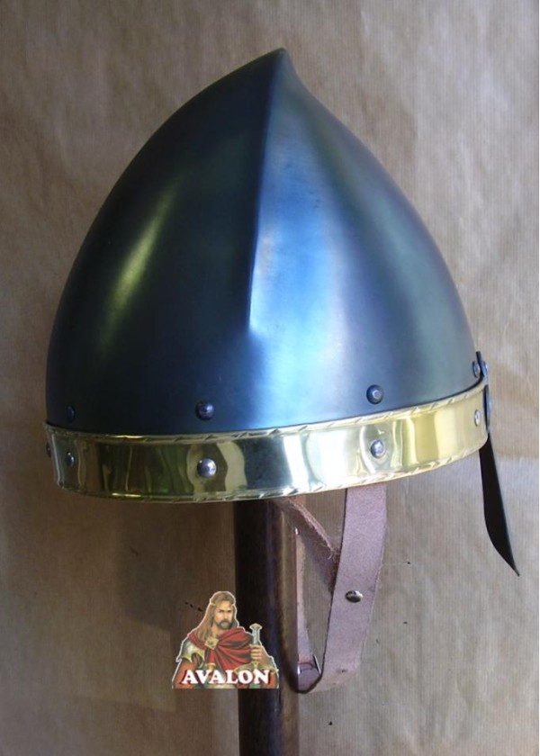 Casque Viking Conique à Nasal