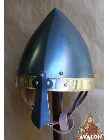 Casque Viking Conique à Nasal