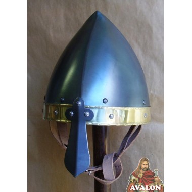 Casque Viking Conique à Nasal