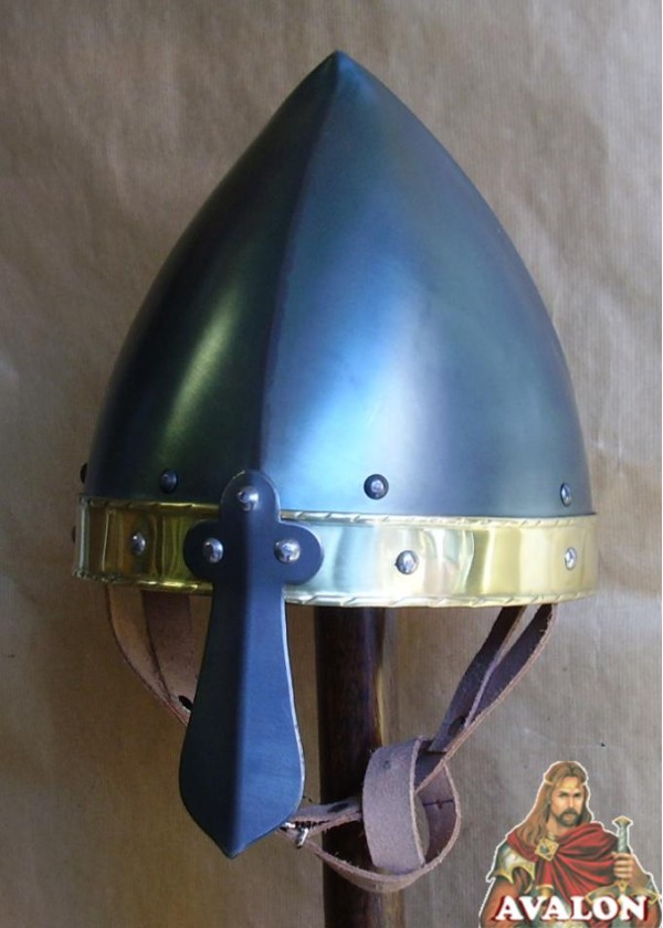 Casque Viking Conique à Nasal