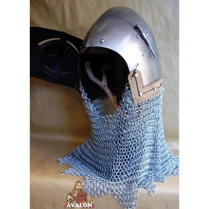 Casque Bassinet Médiéval à bec