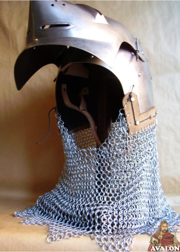 Casque Bassinet Médiéval à bec